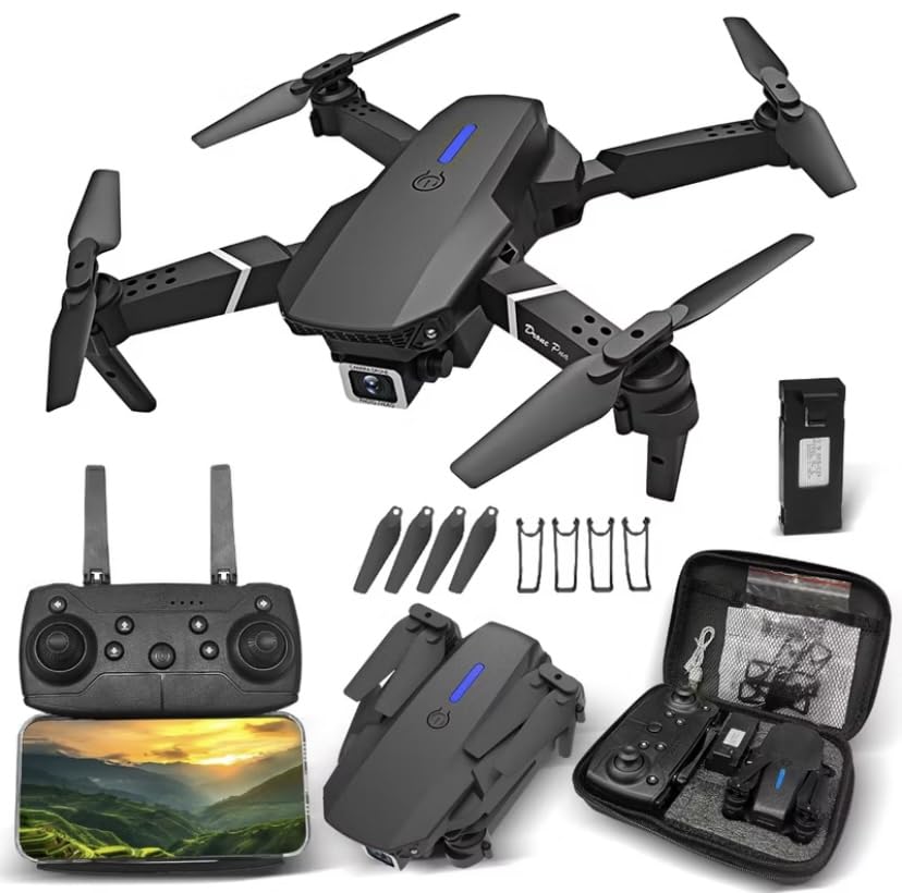 [OFERTA] - Dron E99 Max Sky Vision 4K + CONTROL PANTALLA CELULAR