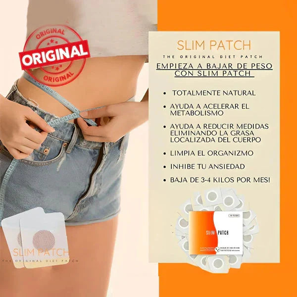 CAJAS PARCHES ADELGAZANTES SLIM PATCH CAJA x 30