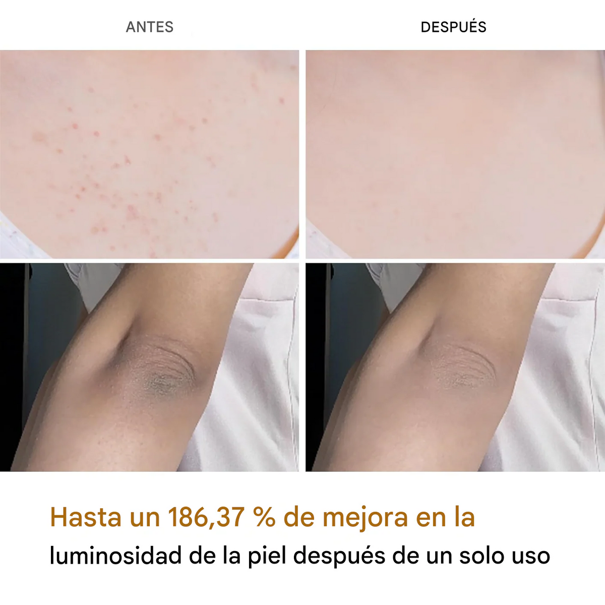 Exfoliante Melaxin 200ml - Para Aclarar Partes Oscuras - Fórmula Cúrcuma