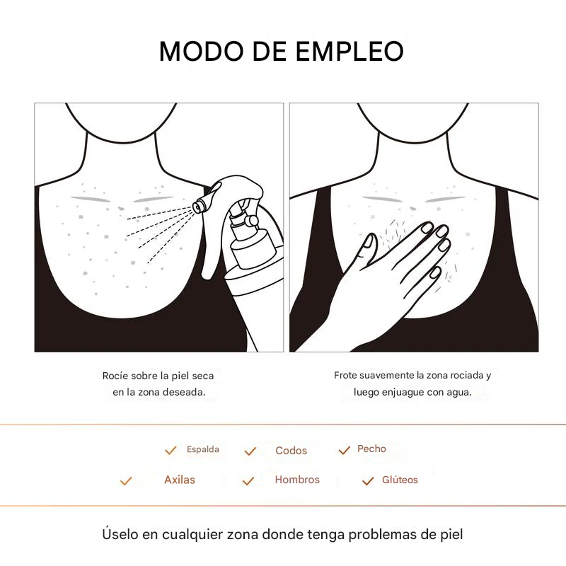 Exfoliante Melaxin 200ml - Para Aclarar Partes Oscuras - Fórmula Cúrcuma