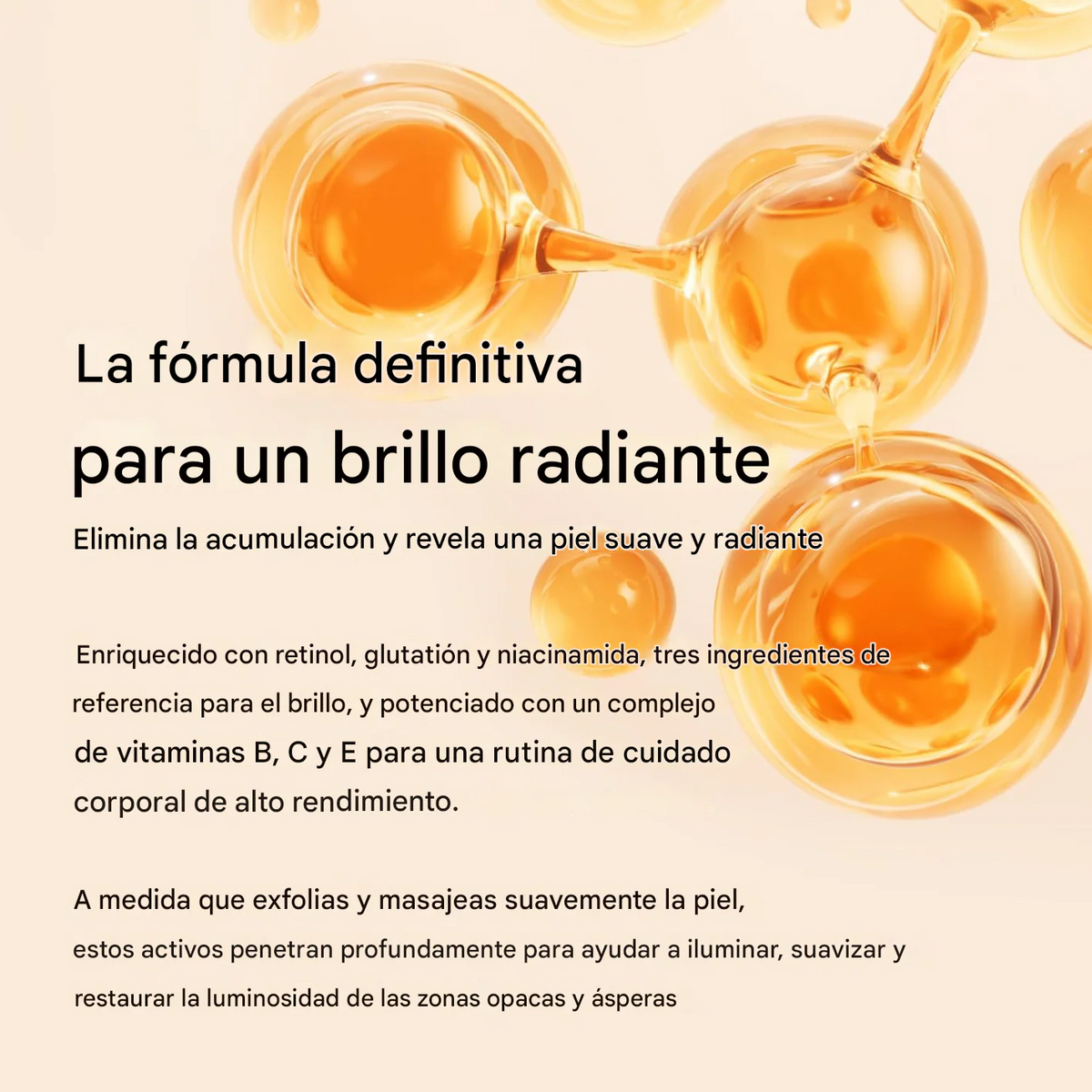 Exfoliante Melaxin 200ml - Para Aclarar Partes Oscuras - Fórmula Cúrcuma